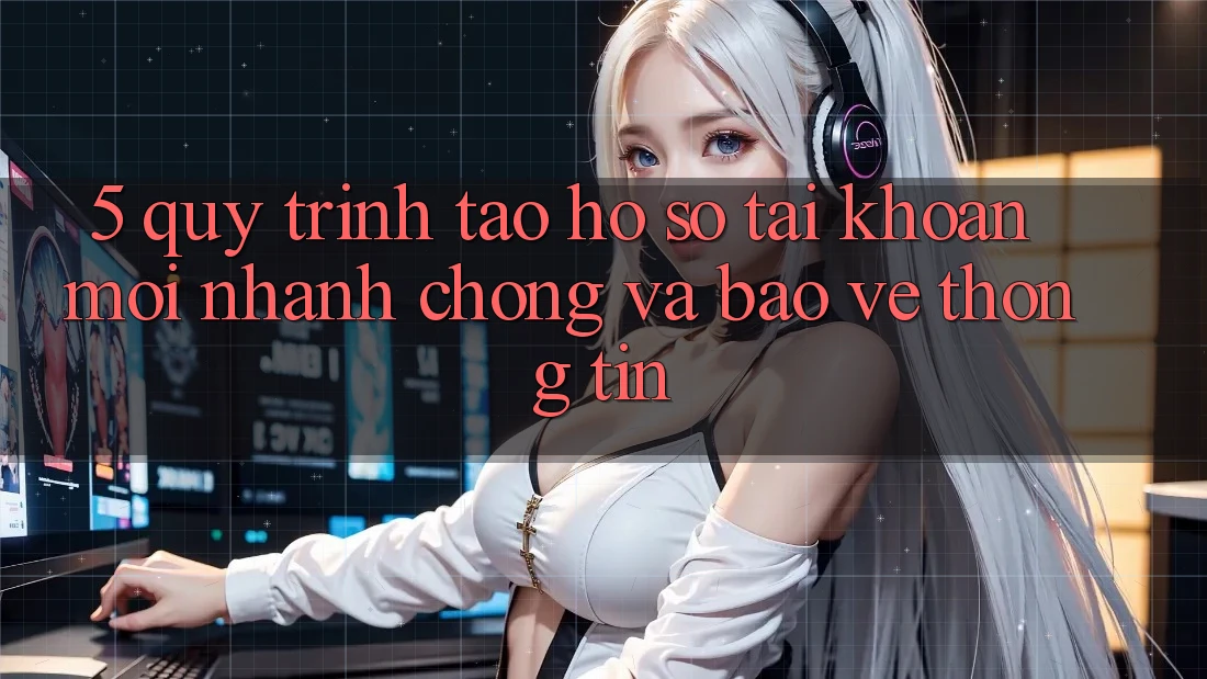 5. Quy Trình Tạo hồ sơ Tài Khoản Mới Nhanh chóng và Bảo vệ thông tin