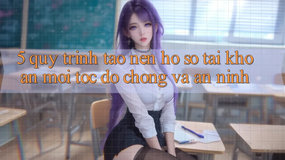 5. Quy Trình Tạo nên hồ sơ Tài Khoản Mới Tốc độ Chóng và An ninh