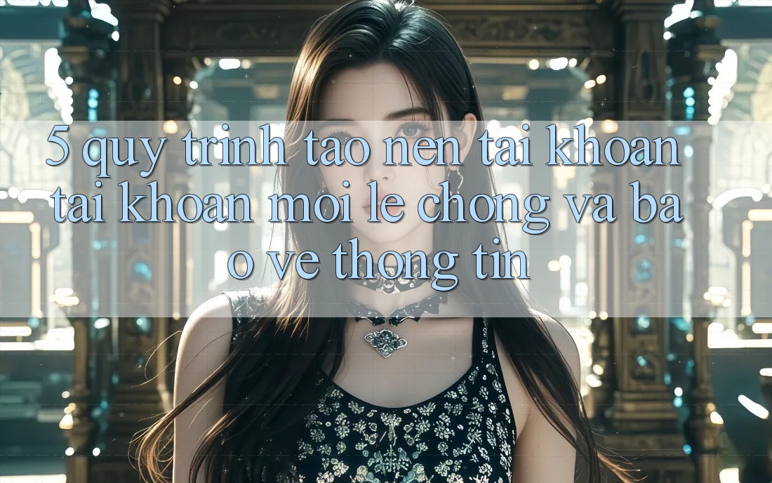5. Quy Trình Tạo nên tài khoản Tài Khoản Mới Lẹ Chóng và Bảo vệ thông tin