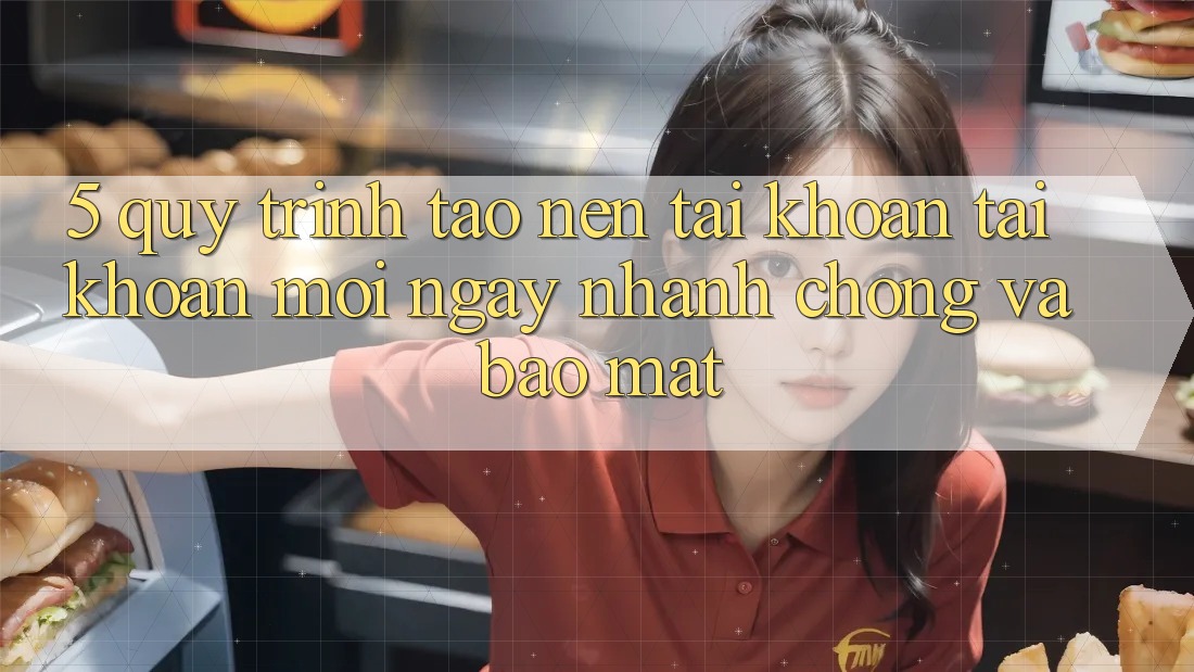 5. Quy Trình Tạo nên tài khoản Tài Khoản Mới Ngay nhanh chóng và Bảo Mật