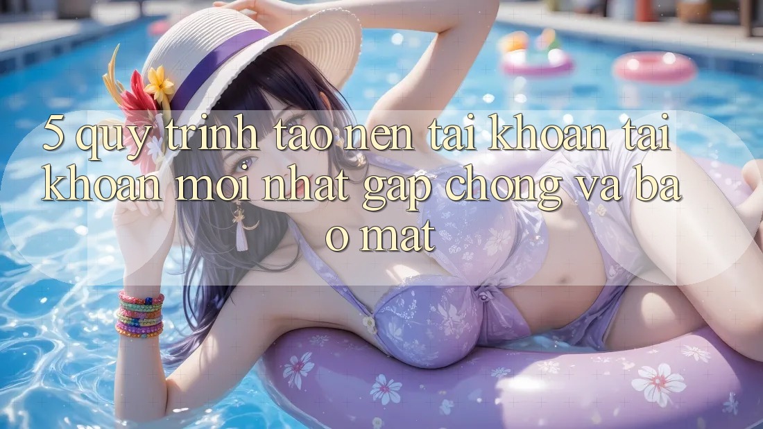 5. Quy Trình Tạo nên tài khoản Tài Khoản Mới nhất Gấp Chóng và Bảo Mật