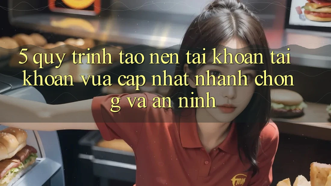 5. Quy Trình Tạo nên tài khoản Tài Khoản Vừa cập nhật Nhanh chóng và An ninh