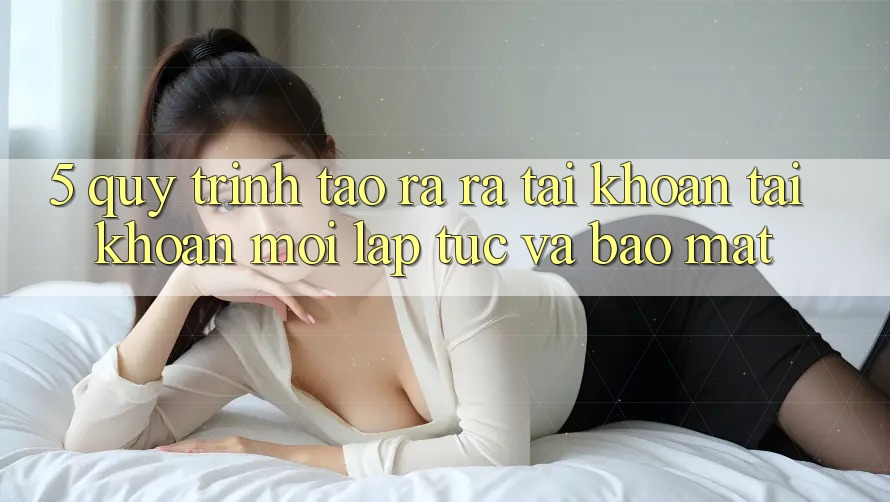 5. Quy Trình Tạo ra ra tài khoản Tài Khoản Mới Lập tức và Bảo Mật 5. Quy Trình Tạo ra ra tài khoản Tài Khoản Mới Lập tức và Bảo Mật