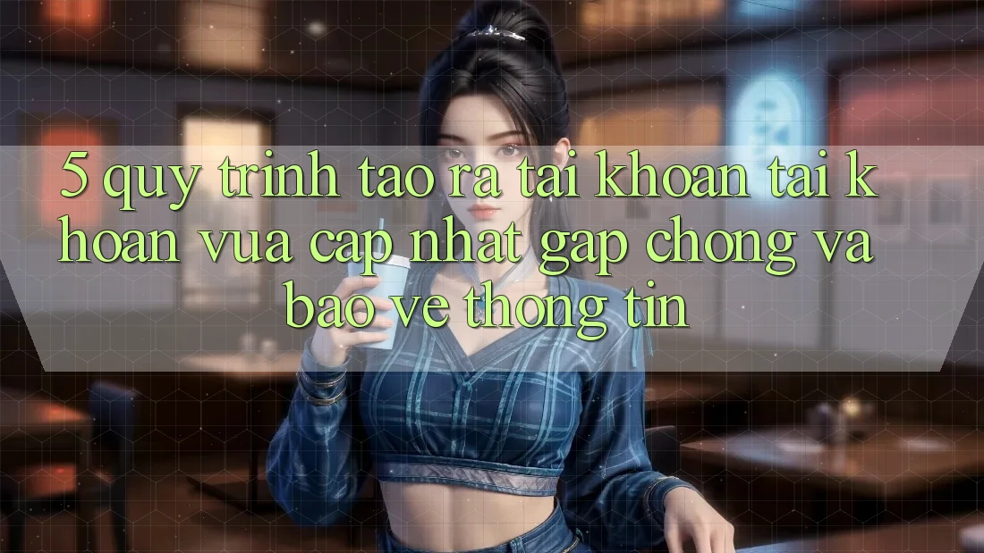 5. Quy Trình Tạo ra tài khoản Tài Khoản Vừa cập nhật Gấp Chóng và Bảo vệ thông tin 5. Quy Trình Tạo ra tài khoản Tài Khoản Vừa cập nhật Gấp Chóng và Bảo vệ thông tin