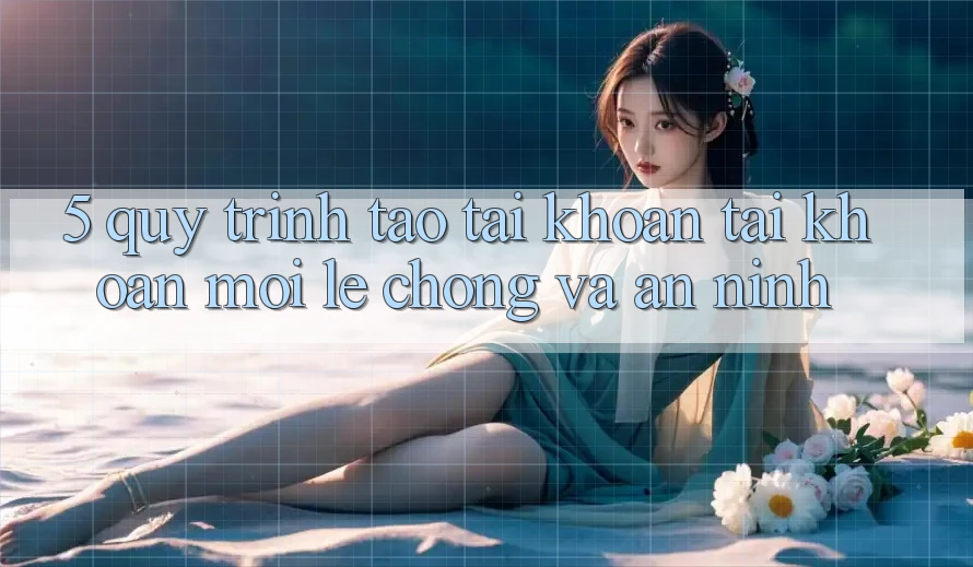 5. Quy Trình Tạo tài khoản Tài Khoản Mới Lẹ Chóng và An ninh 5. Quy Trình Tạo tài khoản Tài Khoản Mới Lẹ Chóng và An ninh