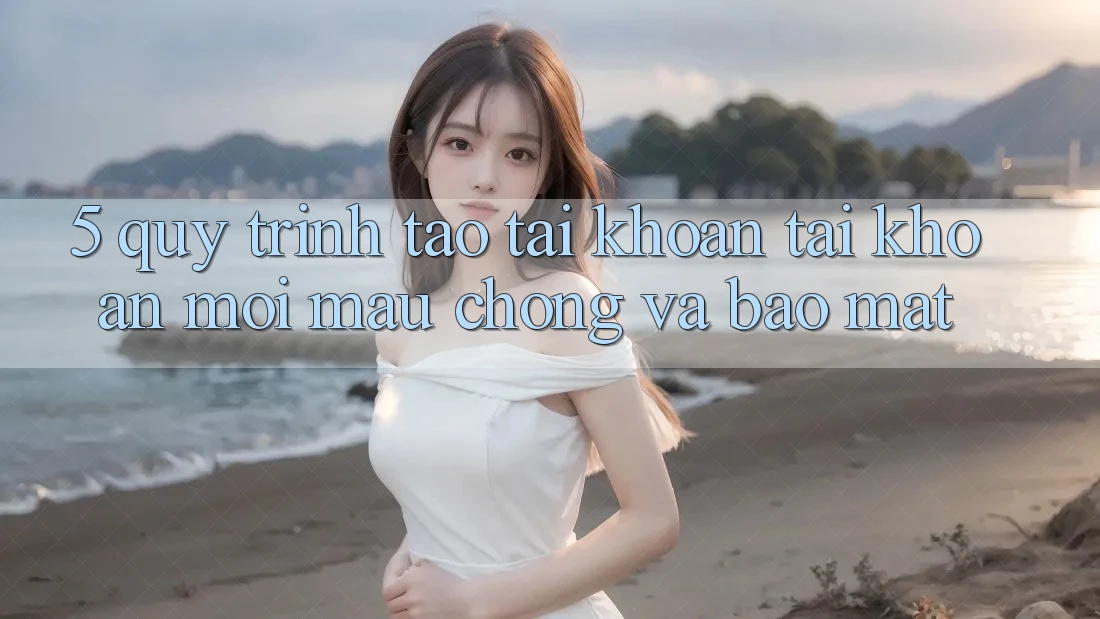 5. Quy Trình Tạo tài khoản Tài Khoản Mới Mau Chóng và Bảo Mật