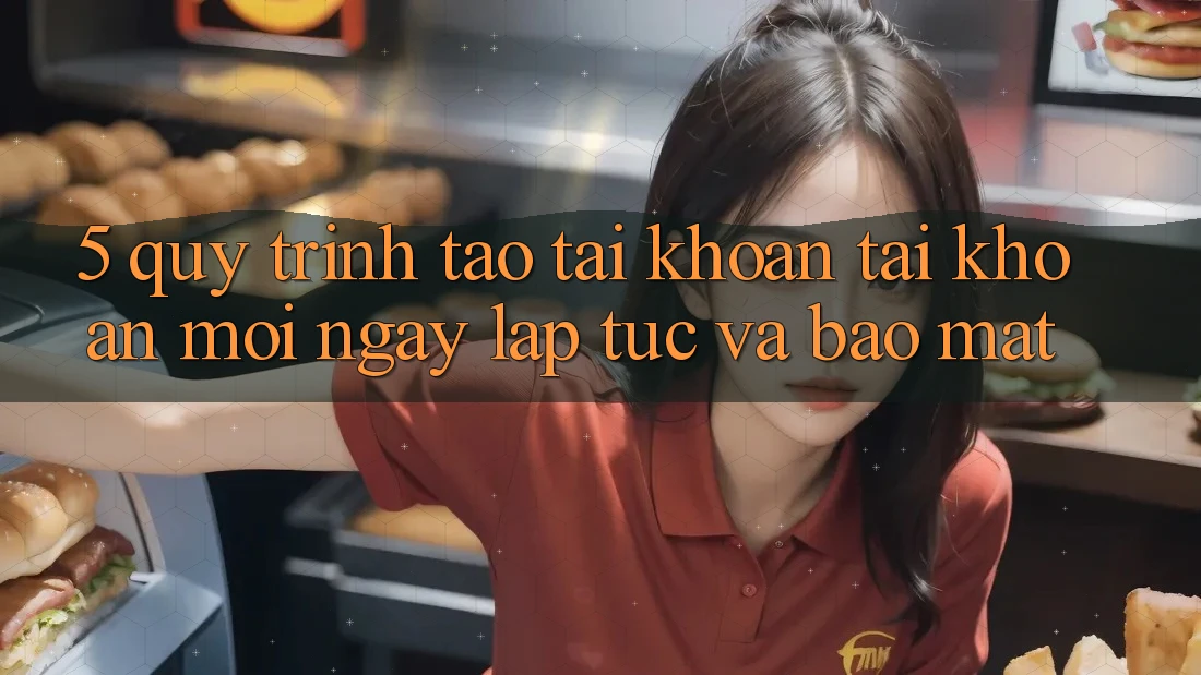 5. Quy Trình Tạo tài khoản Tài Khoản Mới Ngay lập tức và Bảo Mật 5. Quy Trình Tạo tài khoản Tài Khoản Mới Ngay lập tức và Bảo Mật