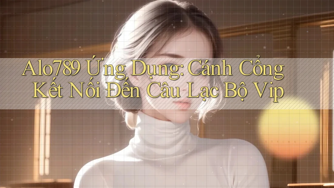 Alo789 Ứng Dụng: Cánh Cổng Kết Nối Đến Câu Lạc Bộ Vip Alo789 Ứng Dụng: Cánh Cổng Kết Nối Đến Câu Lạc Bộ Vip