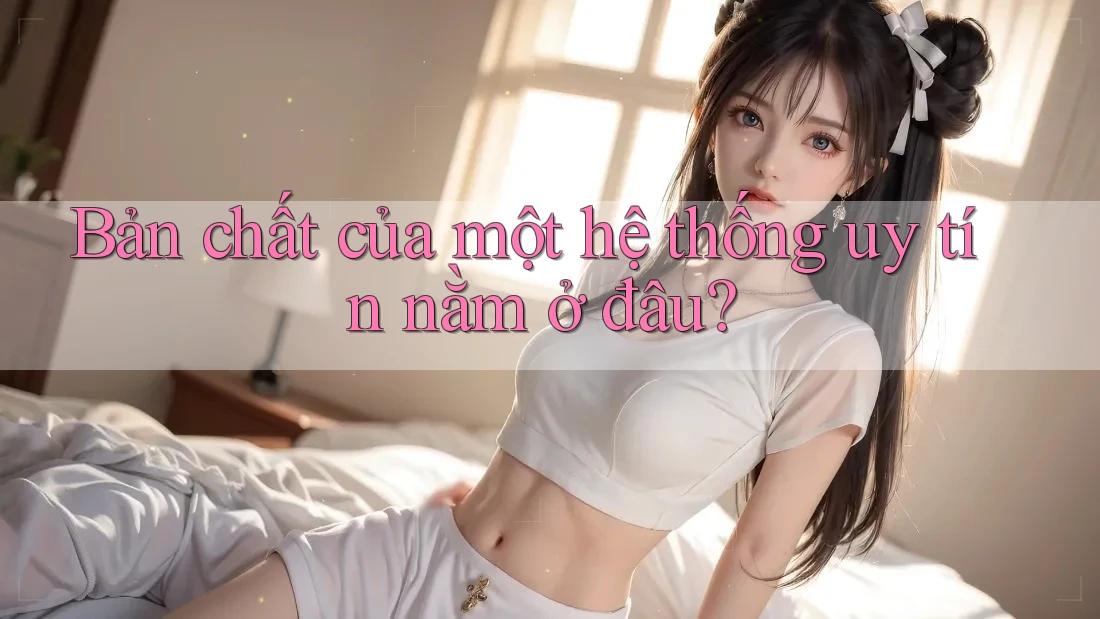 Bản chất của một hệ thống uy tín nằm ở đâu?