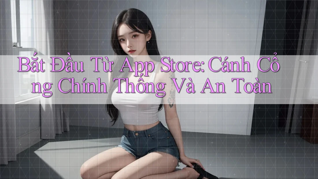 Bắt Đầu Từ App Store: Cánh Cổng Chính Thống Và An Toàn