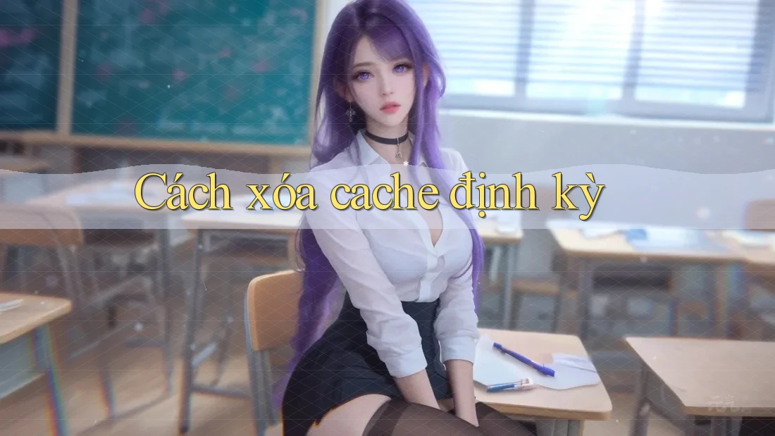 Cách xóa cache định kỳ