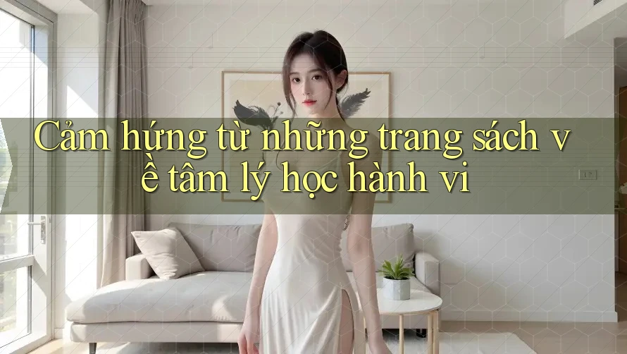 Cảm hứng từ những trang sách về tâm lý học hành vi