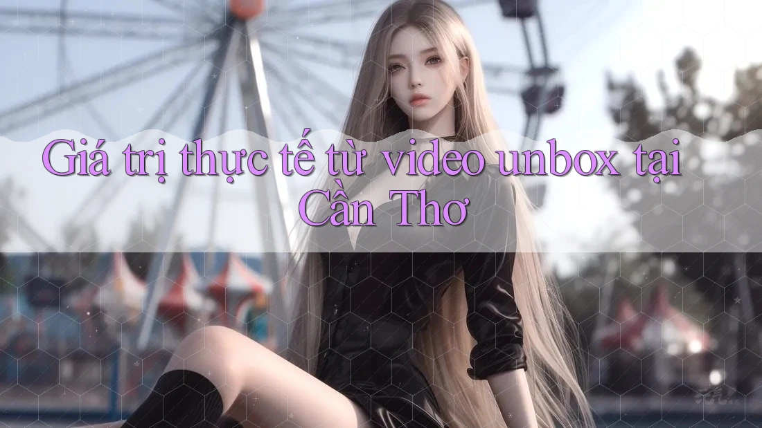 Giá trị thực tế từ video unbox tại Cần Thơ Giá trị thực tế từ video unbox tại Cần Thơ