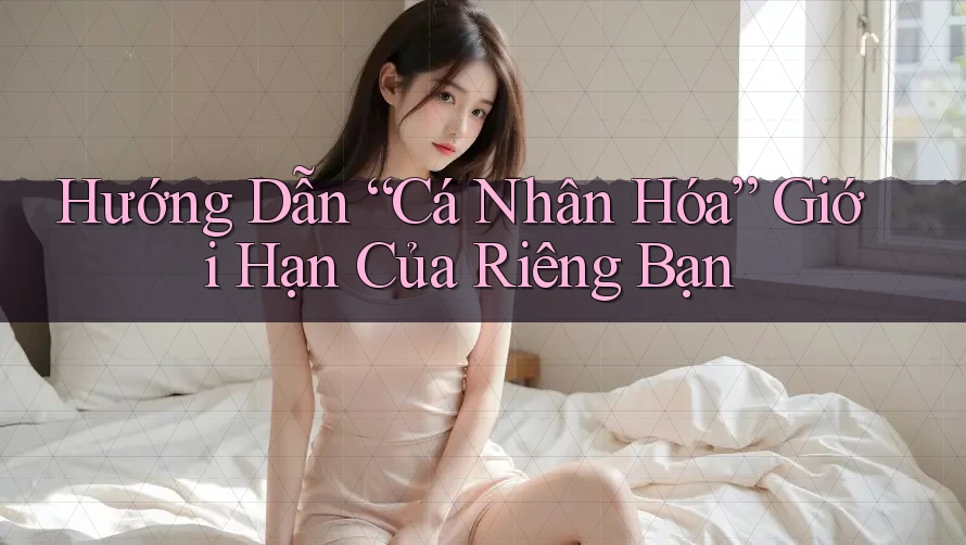 Hướng Dẫn “Cá Nhân Hóa” Giới Hạn Của Riêng Bạn