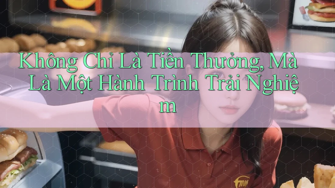 Không Chỉ Là Tiền Thưởng, Mà Là Một Hành Trình Trải Nghiệm