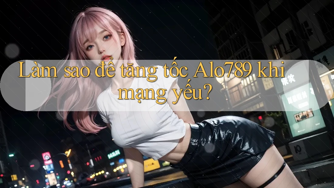Làm sao để tăng tốc Alo789 khi mạng yếu?