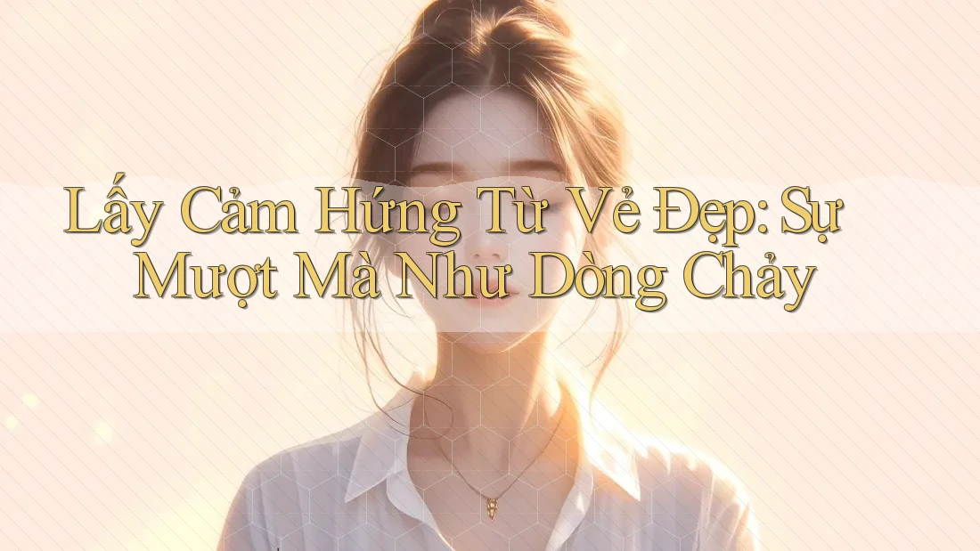 Lấy Cảm Hứng Từ Vẻ Đẹp: Sự Mượt Mà Như Dòng Chảy