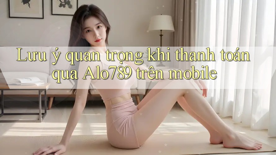 Lưu ý quan trọng khi thanh toán qua Alo789 trên mobile