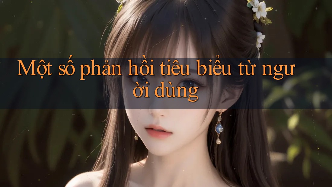 Một số phản hồi tiêu biểu từ người dùng
