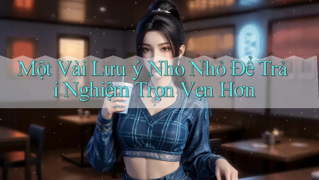 Một Vài Lưu ý Nho Nhỏ Để Trải Nghiệm Trọn Vẹn Hơn