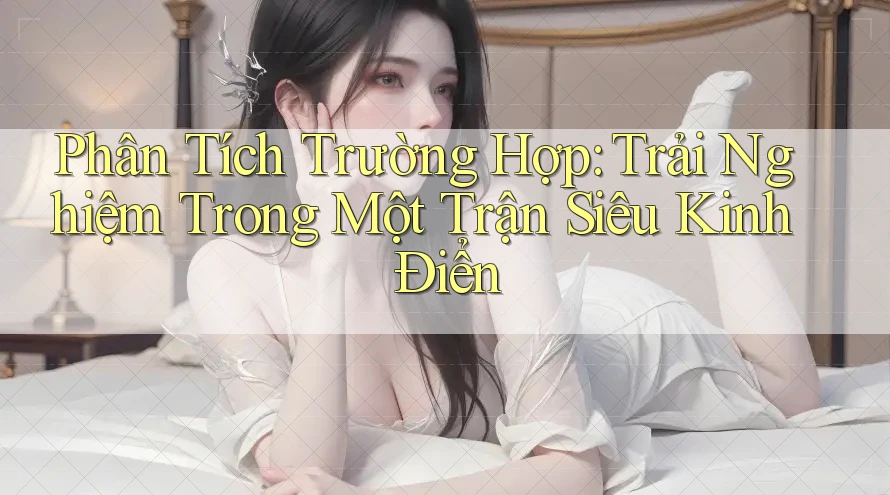 Phân Tích Trường Hợp: Trải Nghiệm Trong Một Trận Siêu Kinh Điển