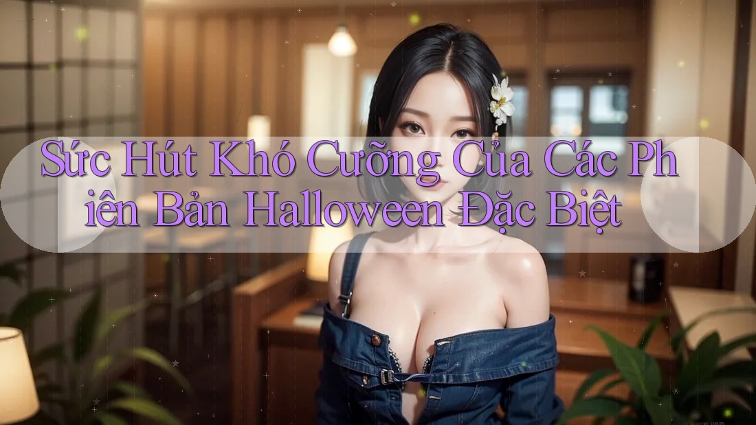 Sức Hút Khó Cưỡng Của Các Phiên Bản Halloween Đặc Biệt Sức Hút Khó Cưỡng Của Các Phiên Bản Halloween Đặc Biệt