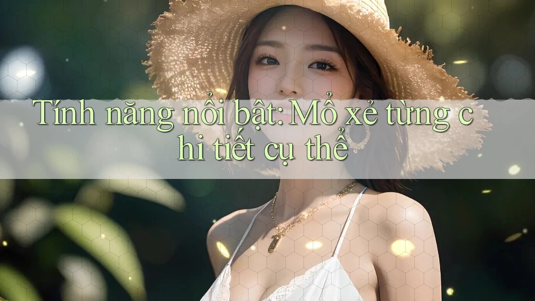 Tính năng nổi bật: Mổ xẻ từng chi tiết cụ thể Tính năng nổi bật: Mổ xẻ từng chi tiết cụ thể