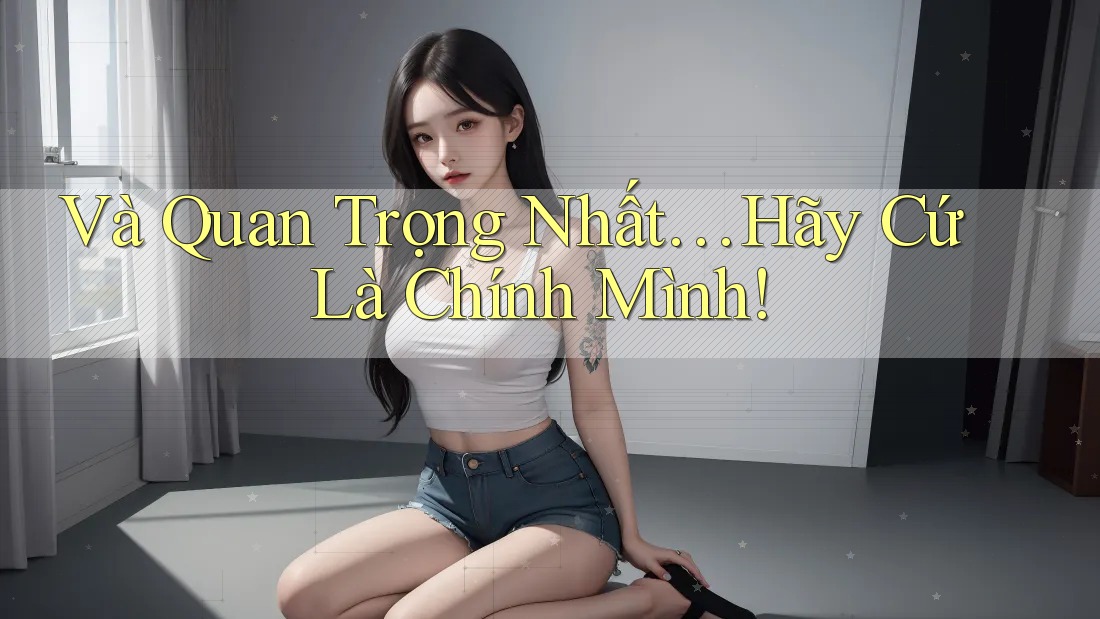 Và Quan Trọng Nhất… Hãy Cứ Là Chính Mình!