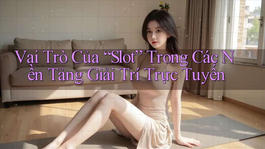 Vai Trò Của “Slot” Trong Các Nền Tảng Giải Trí Trực Tuyến