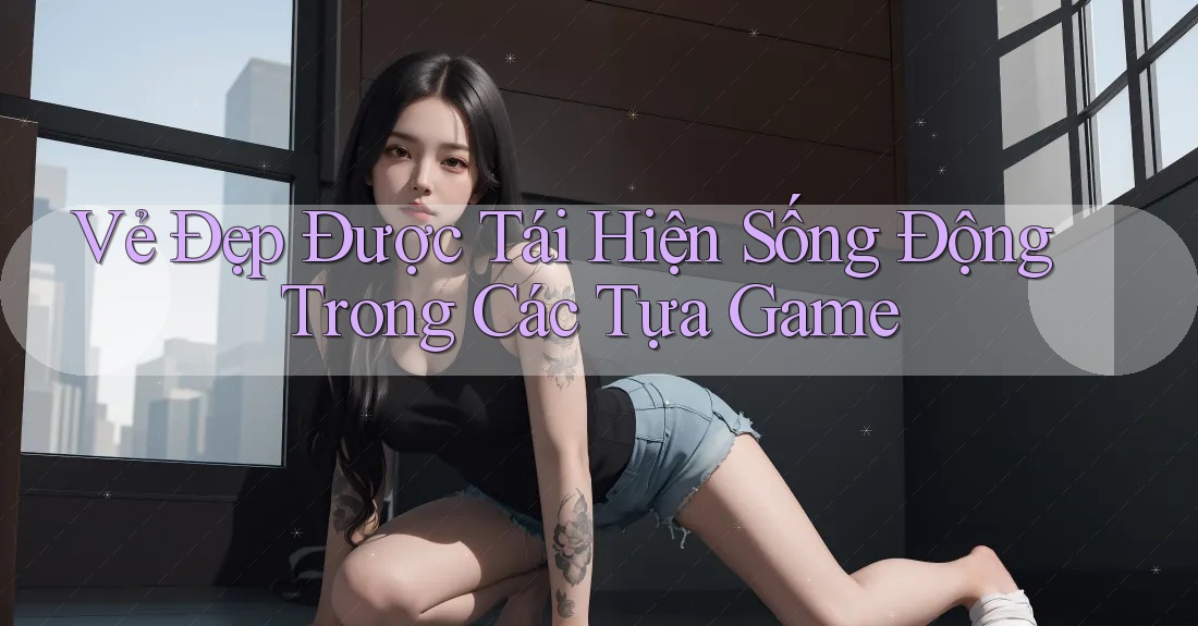 Vẻ Đẹp Được Tái Hiện Sống Động Trong Các Tựa Game